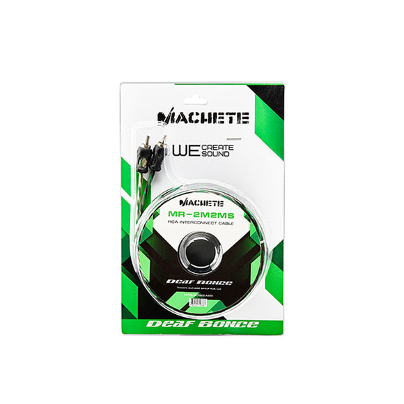 MACHETE MR-2M2MS RCA interconnect cable